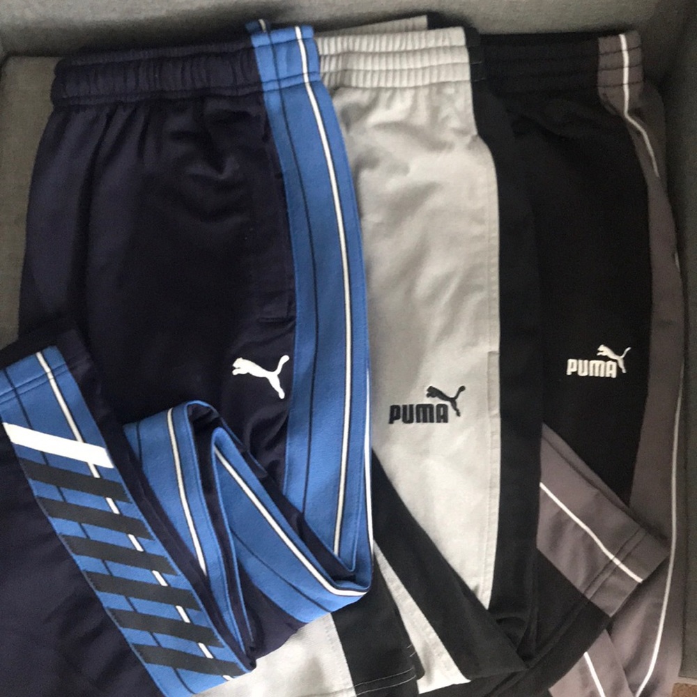 Men’s Puma Warmup Pants - Picture 1 of 4